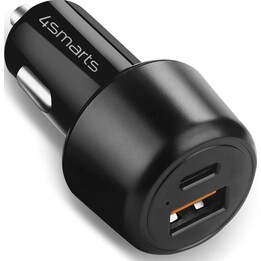 Carregador de carro VoltRoad Ultimate 83W com PD e QC preto