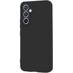 Coque en silicone 4smarts Cupertino pour Samsung Galaxy A34, noire