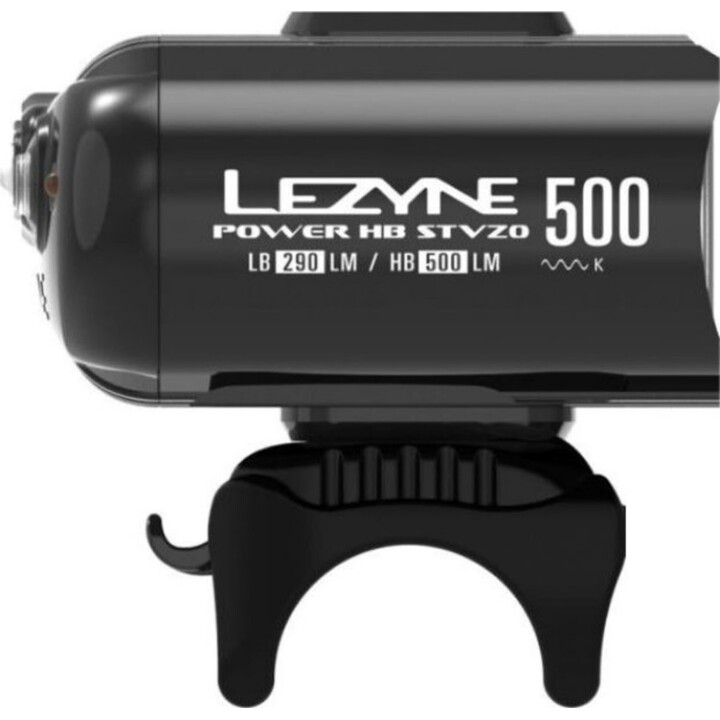 Lezyne Power Hb Drive Stvzo 500, Front Light, Rechargeable, Black