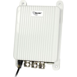 Allnet Conmutador no gestionable para exteriores, 3 puertos Gigabit, 100 W, 3 PoE+, 1 SFP, sin ventilador, IP67