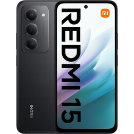 Xiaomi Redmi 15 NFC, 6GB RAM 128GB, Dual SIM, 6.90 HD+ 144Hz, 7000 mAh, Midnight Negro