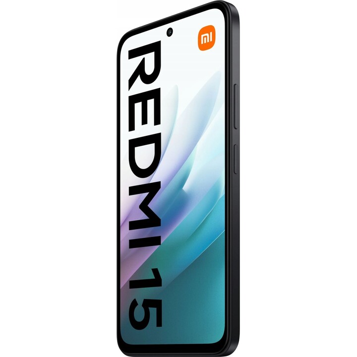 Xiaomi Redmi 15 NFC, 6GB RAM 128GB, Dual SIM, 6.90 HD+ 144Hz, 7000 mAh, Midnight Black