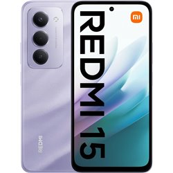 Xiaomi Redmi 15 NFC, 6GB RAM 128GB, Dual Sim, 6.90 HD+ 144Hz, 7000 mAh, Sandy Púrpura