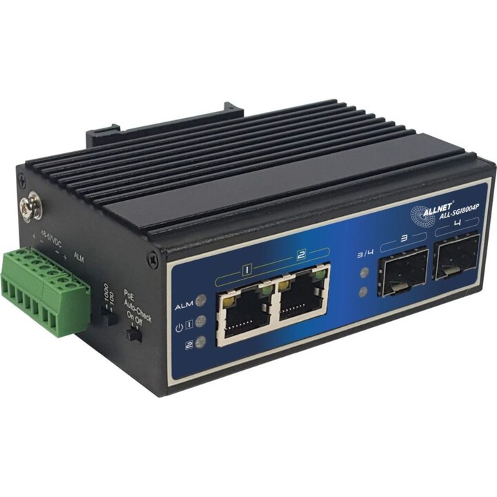 4+2P ALLNET ALL-SGI8004P POE industrial