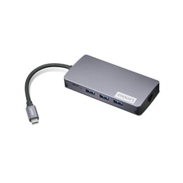 Docking station/replicatore di porte per laptop Lenovo GX91M73946, USB 3.2 Gen 1 (3.1 Gen 1) cablato, tipo C, grigio