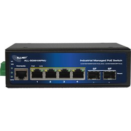 4+2P ALLNET ALL-SGI8106PMJ-BT POE M industriel