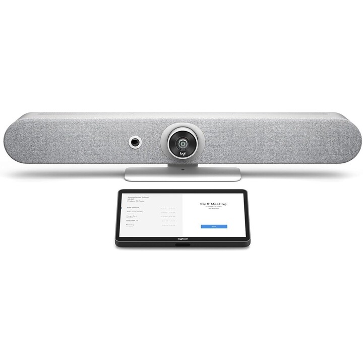 Logitech Rally Bar Mini blanc