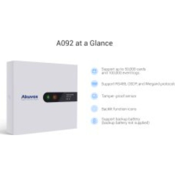 Akuvox A092 contrôleur d’accès intelligent