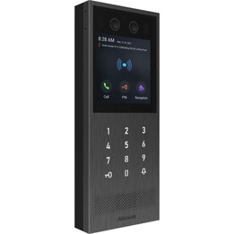 Kit Video-TFE X912S da parete, grande touch screen, lettore di schede, nero
