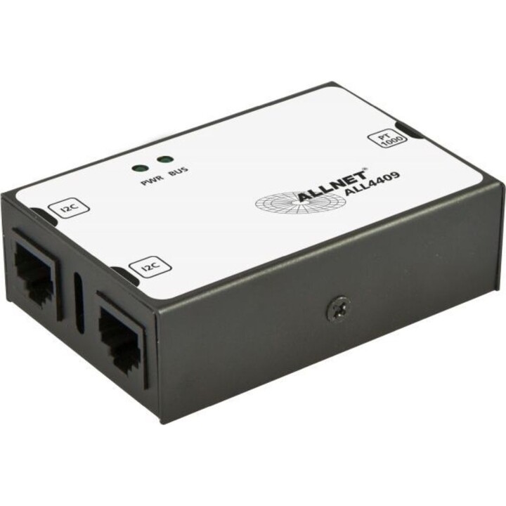 Capteur ALLNET MSR ALL4409 / Interface de température PT1000 dans un boîtier *noir*