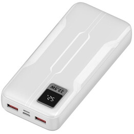 Powerbank 20000 mAh Leotec LEPOW20W22W/ 22,5 W/ Weiß