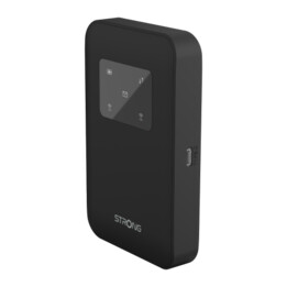 STRONG 4G+ LTE MiFi-Hotspot-Router Wi-Fi 900 mobiler Router schwarz
