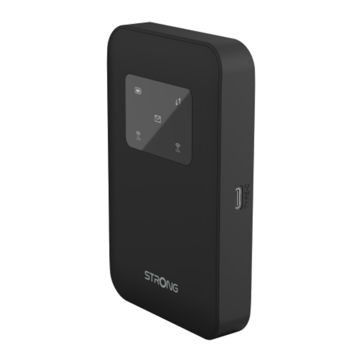 STRONG 4G+ LTE MiFi Hotspot Router Wi-Fi 900 router móvil negro