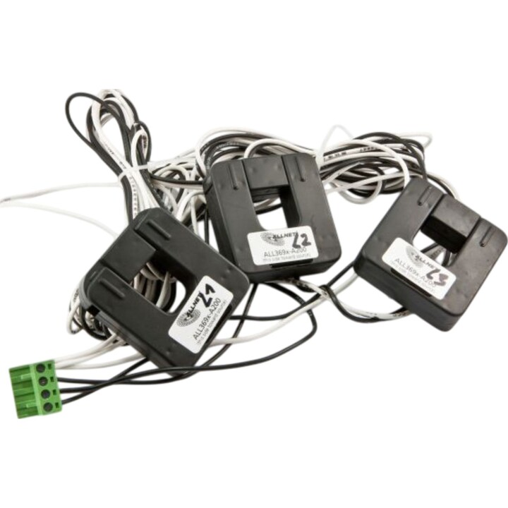 ALLNET MSR Powermeter Zubehör 200 Ampere Induktionsklemmen Set