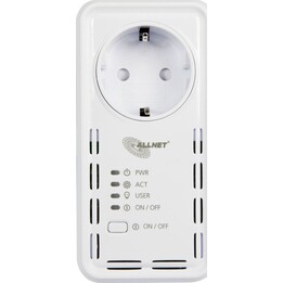 Allnet Toma de corriente central MSR IO con WLAN ALL3073V3WLAN para automatización de edificios IP