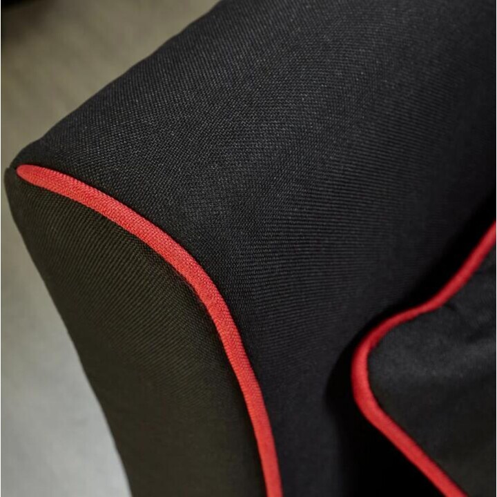 Cadeira dobrável para jogos e colchão de dormir X Rocker Crash Pad Junior - Preto/Vermelho