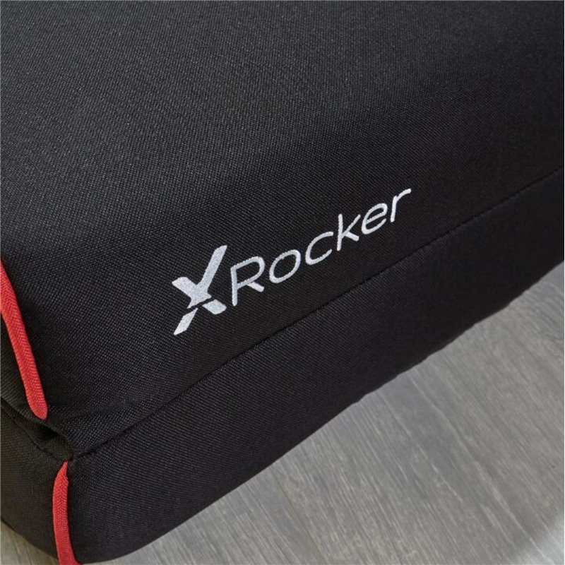 X Rocker Crash Pad Junior Gaming-Klappsessel & Schlafmatratze - schwarz/rot