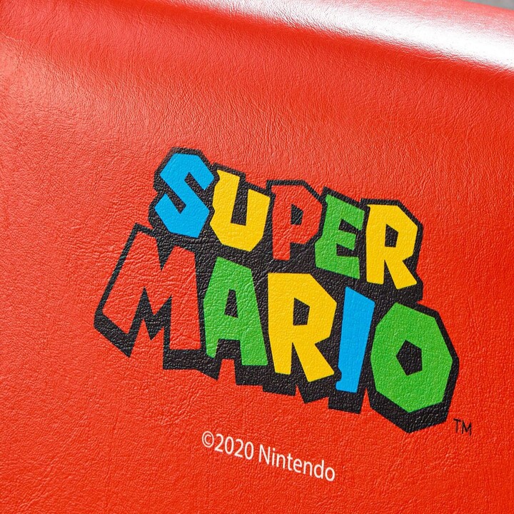 X Rocker Nintendo Super Mario™ Floor Rocker Gaming floor chair in Super Mario design for children & teenagers - red