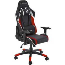 X Rocker Agility Compact eSports - Chaise de bureau pivotante pour enfants et adolescents - rouge/noir