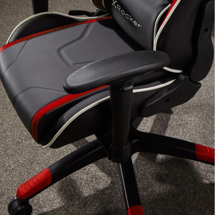 X Rocker Agility Compact eSports - Gaming office swivel chair for children & teenagers - red/black