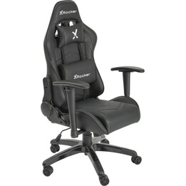 X Rocker Agility Compact eSports - Sedia girevole da ufficio per gaming per bambini e adolescenti - nero