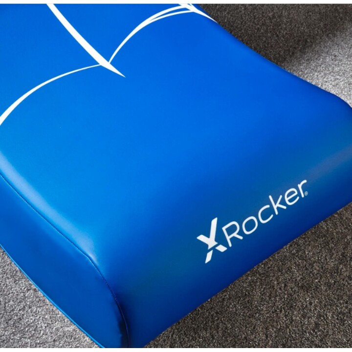 X Rocker Marvel™ Spider-Man Floor Rocker Gaming-Bodensessel für Kinder & Jugendliche - blau