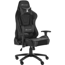 Silla giratoria de oficina para gaming X Rocker Agility eSports, negra