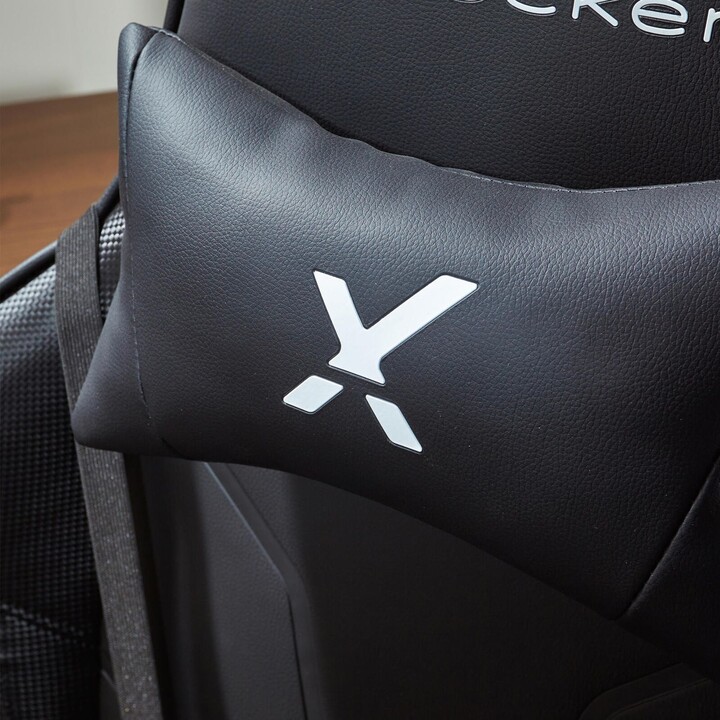 Silla giratoria de oficina para gaming X Rocker Agility eSports, negra
