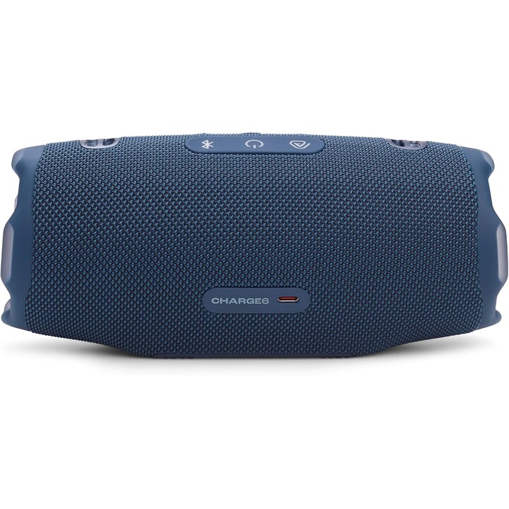 JBL Charge 6 - Altavoz Bluetooth portátil resistente al agua y a las caídas - Azul