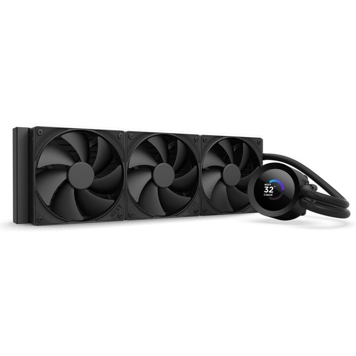 Nzxt Kraken Plus 360 Procesador Sistema De Refrigeración Líquida Todo En Uno 12 Cm Negro