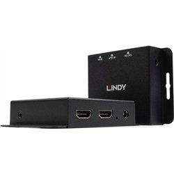 Lindy 50m Cat.6 HDMI e IR Extender con POC & Loop Out