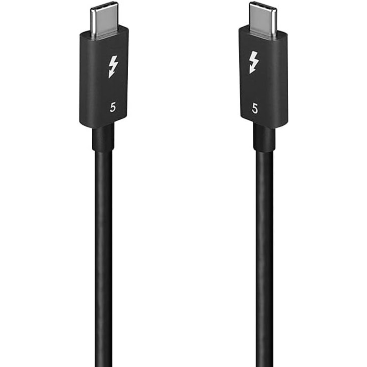 Lindy 31130 Cavo Thunderbolt 1 m 80 Gbit/s Nero