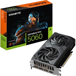 GIGABYTE GeForce RTX 5060 WINDFORCE MAX OC 8G carte graphique noire