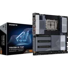 Gigabyte Trx50 Ai Top-2b Motherboard – Amd Ryzen Threadripper Pro 7000 Processors, 16+8+4 Phase Digital Vrm, Up to 5200 Mhz Ddr5