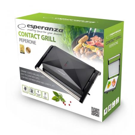 Esperanza EKG013 Parrilla Cerámica de Contacto 850W