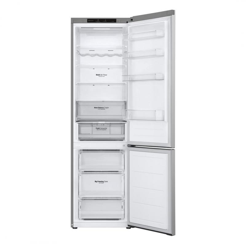 LG GBV3200CPY.APYQEUR nevera y congelador Independiente 387 L C Plata