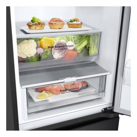 LG GBV3200DEP nevera y congelador Independiente 387 L D Negro