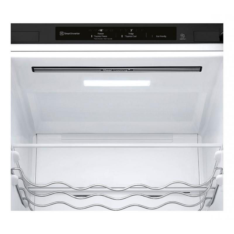 LG GBV3200DEP nevera y congelador Independiente 387 L D Negro
