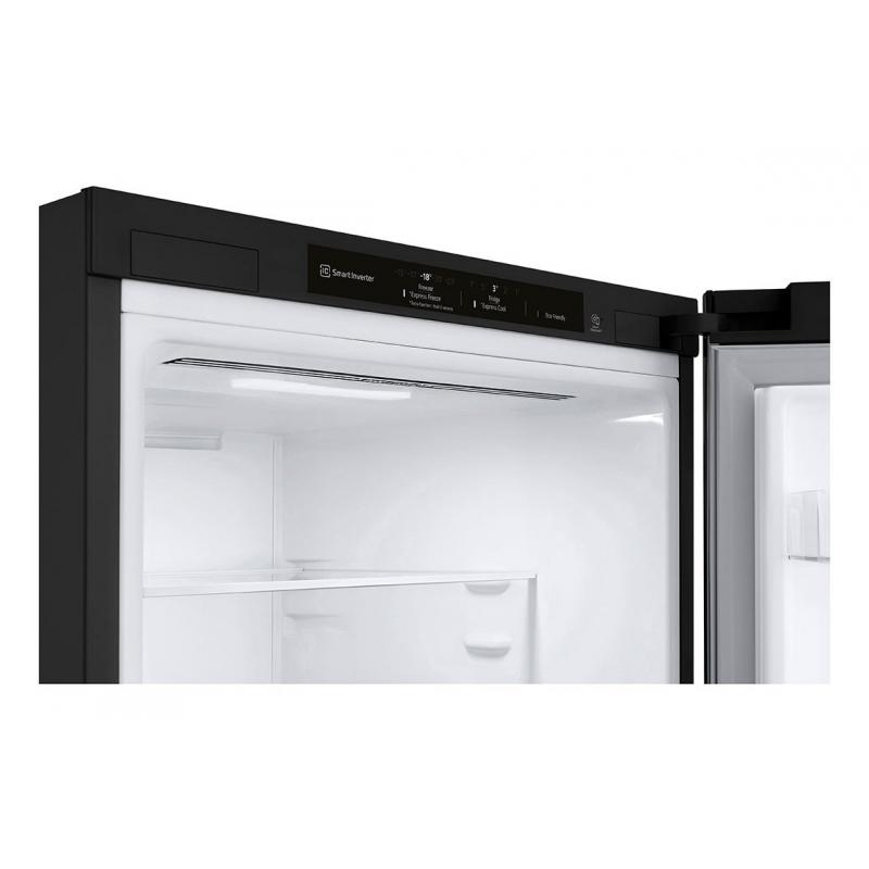 LG GBV3200DEP nevera y congelador Independiente 387 L D Negro