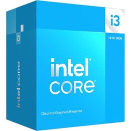 Processeur | Intel | Ordinateur de bureau | Core i3 | i3-14100 | Raptor Lake | 3 500 MHz | 4 cœurs | 12 Mo | Socket LGA 1700 | 6