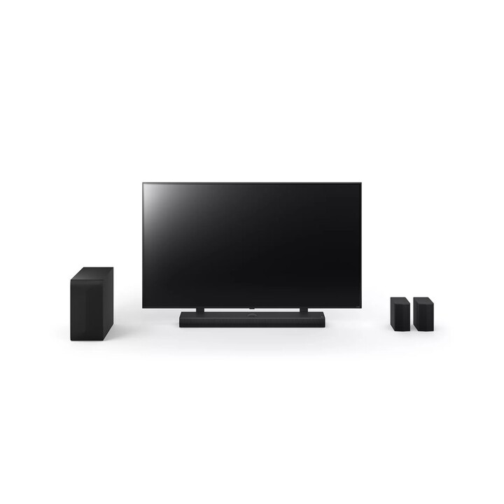 Caixa de som LG S70TR preta, 5.1.1 canais, 500 W