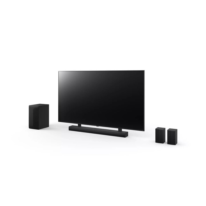 Caixa de som LG S70TR preta, 5.1.1 canais, 500 W