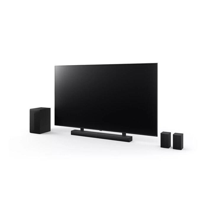Caixa de som LG S70TR preta, 5.1.1 canais, 500 W