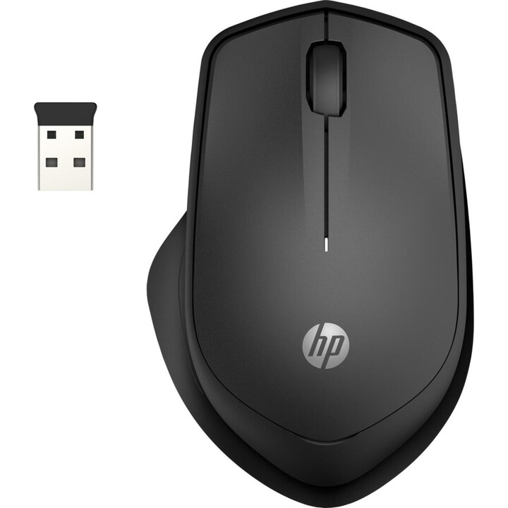 Mouse hp 280 silenzioso blk