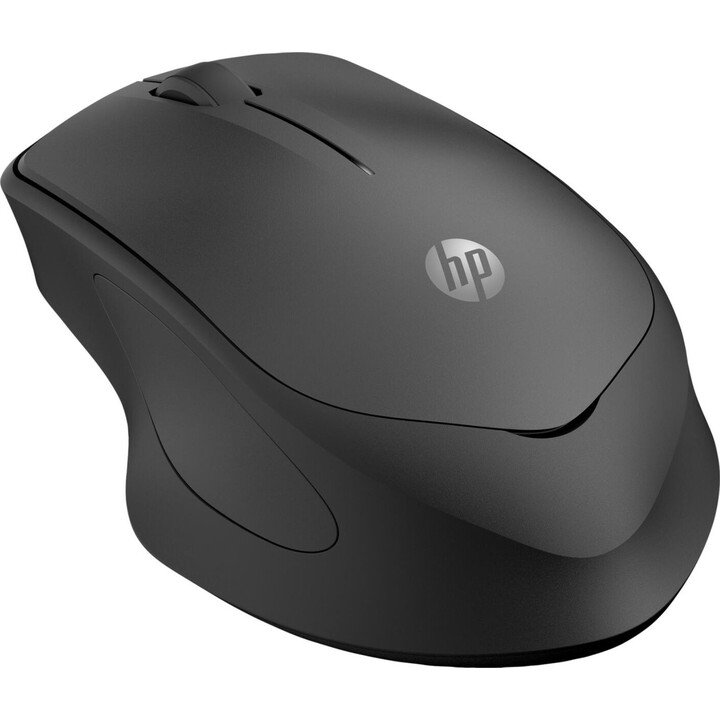 Ratón inalámbrico HP 280 negro azabache, 90% más silencioso que los ratones convencionales