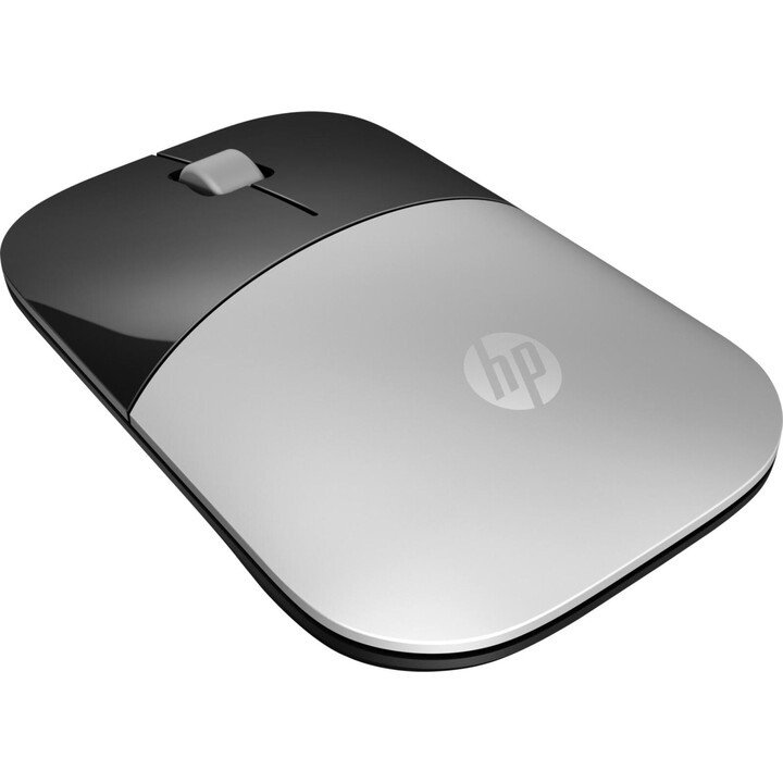 Ratón inalámbrico HP Z3700 plateado, Conexión inalámbrica de 2,4 GHz, Batería de larga duración