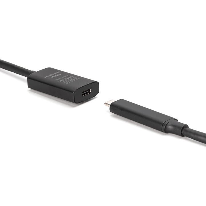 DIGITUS Verlängerungskabel USB-C--USB-C St./Bu. 10G 5,00 m