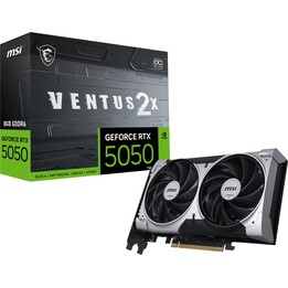 Msi Geforce Rtx 5050 8g Ventus 2x Oc Graphics Card Nvidia 8GB Gddr6
