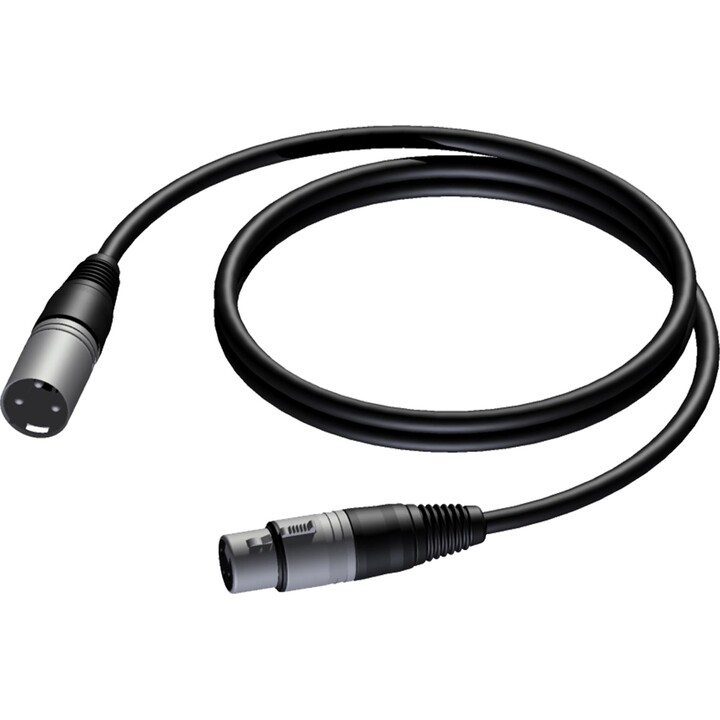 PROCAB CAB901 cable de audio 5 m XLR Negro