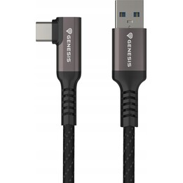 Cabo usb-c(m)--usb-a(m) 3.2 gen 1 5m 5gb/s pd15w vr preto genesis